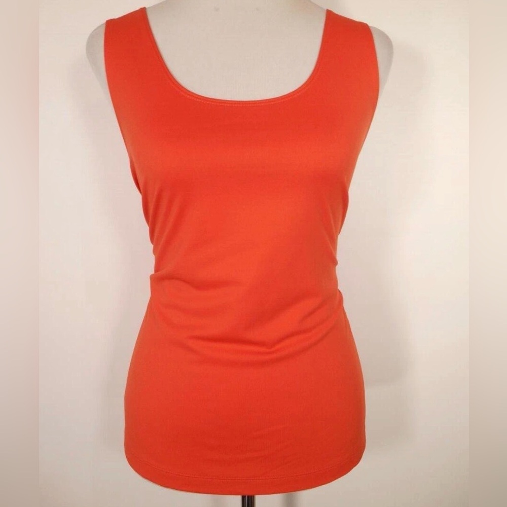 NEW Beautiful Women's Size 0 Chico's Red Sleeveless Tank Style Blouse